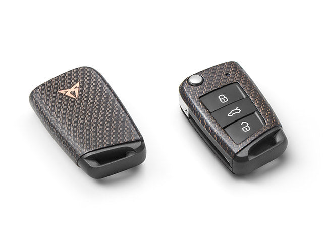 Genuine Cupra Ateca Copper Carbon Fibre Key Cover