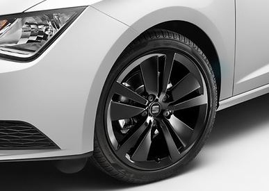 Genuine Seat Leon Sports 18" Alloy Wheel 5 Spoke - Black