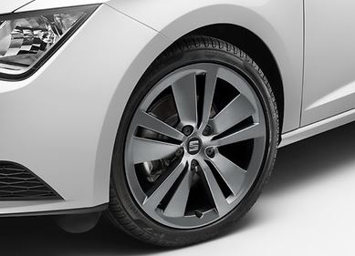 Genuine Seat Leon Sports 18" Alloy Wheel 5 Spoke - Anthracite