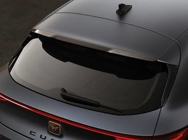 Genuine Cupra Leon Roof Spoiler - Copper Effect Carbon Fibre