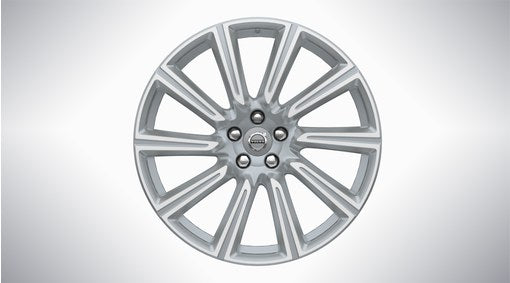 Genuine Volvo Xc90 20" 10-Spoke Silver Diamond Cut Alloy Wheel 2015 Models