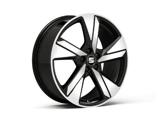 Genuine Seat Ibiza 18" Alloy Wheel - Diamond Cut