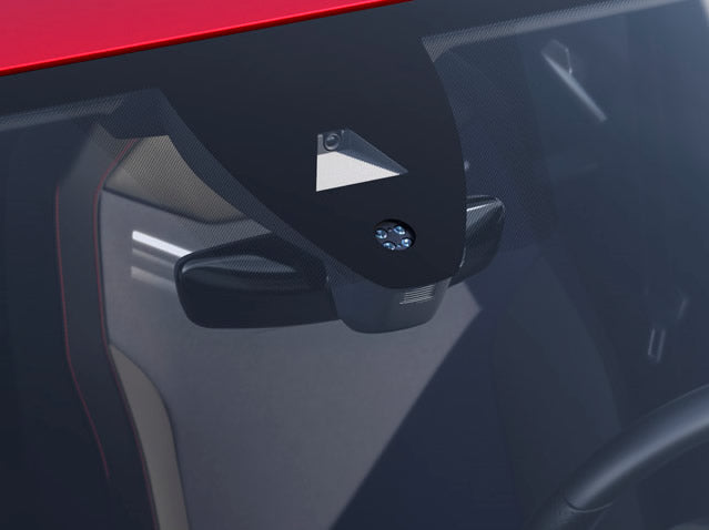 Genuine Seat Leon Estate Black Interior Mirror Housing (Electrochromic ...