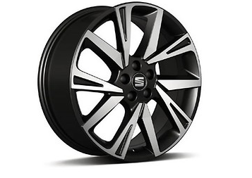 Genuine Seat Arona 18" Matte Black Alloy Wheel