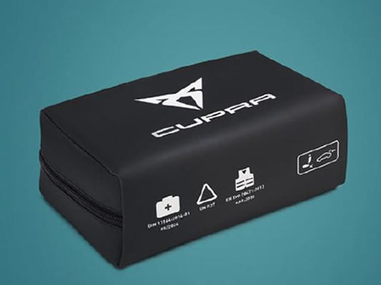 Genuine Cupra Safety Kit With Medicine Cabinet (1 Triangle)