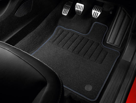 Genuine Renault Captur Textile Floor Mats - Blue - Set Of 4