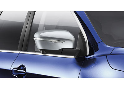 Genuine Nissan Qashqai Door Mirror Covers In Ice Chrome