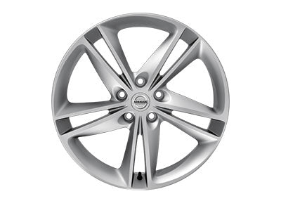 Genuine Nissan Qashqai 19" Alloy Wheel Ibicus Design In Silver