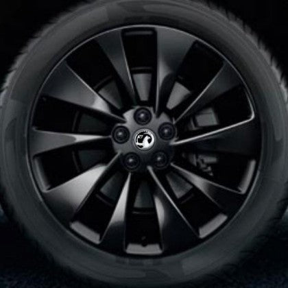 Genuine Mokka 18" 10 Spoke Alloy Wheel - Black