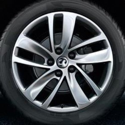 Genuine Mokka 18" 5 Double Spoke Alloy Wheel - Silver