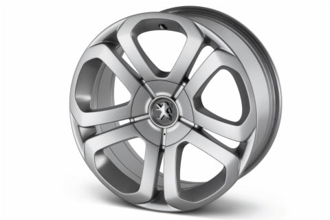 Genuine Peugeot 3008 17" Galium  Alloy Wheel - Silver