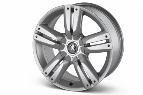 Genuine Peugeot 3008 18" Oxalis Alloy Wheel - Silver