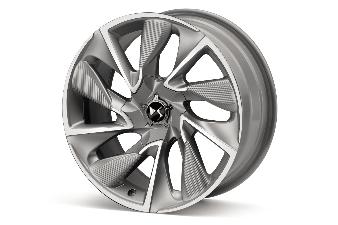 Genuine Citroen Ds5 19" Cairns Alloy Wheel - Grey And Diamond Cut