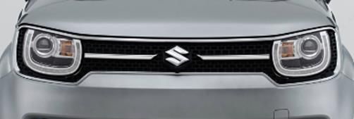 Genuine Suzuki Ignis Upper Front Grille Centre Bar - White