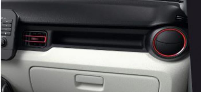 Genuine Suzuki Ignis Dashboard Vent Trims In Red