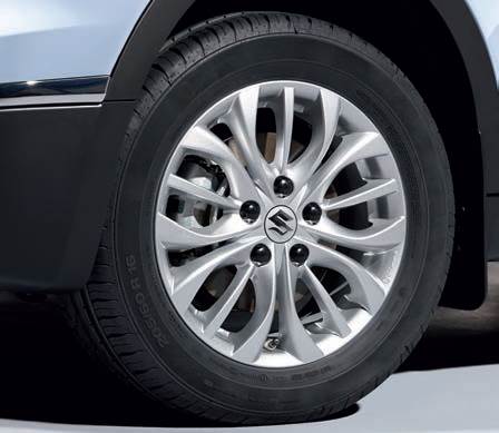 Genuine Suzuki Sx4 S-Cross 16" Fuji Bright Silver Alloy Wheel