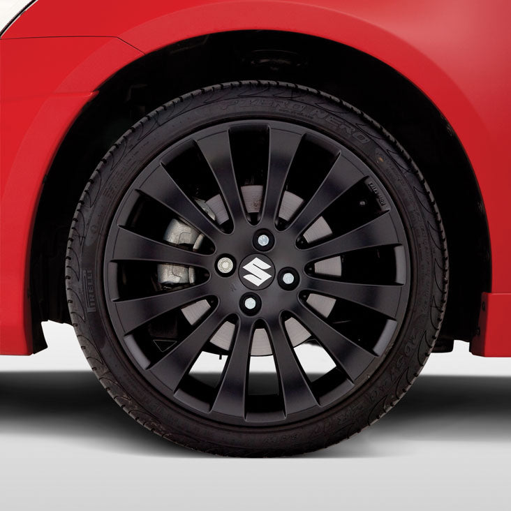 Genuine Suzuki Swift 'Leipzig' Alloy Wheel In Satin Black