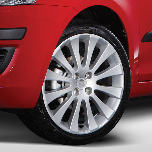 Genuine Suzuki Swift 17" 'Leipzig' Silver Alloy Wheel