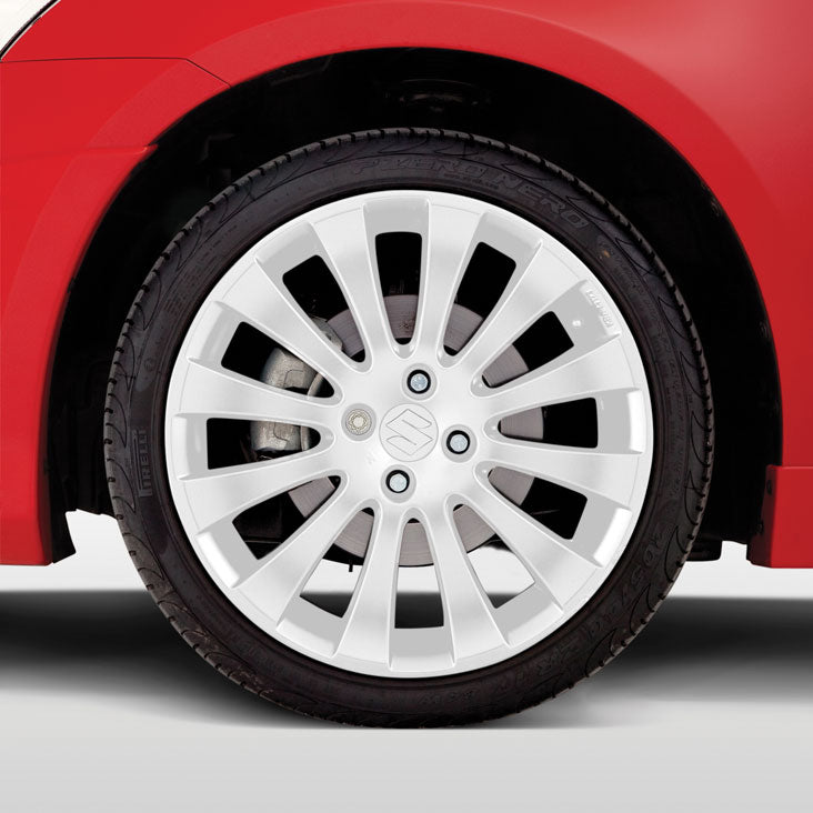 Genuine Suzuki Swift 17" 'Leipzig' White Alloy Wheel