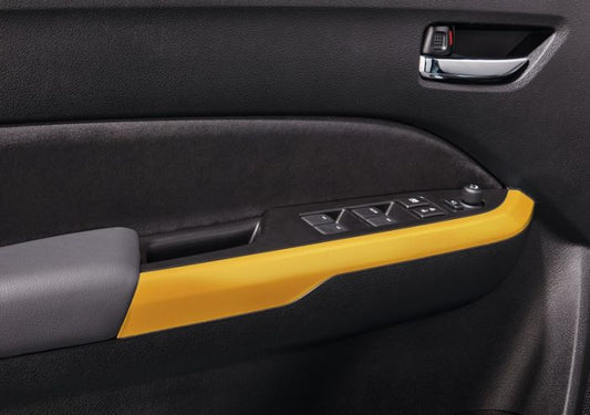 Genuine Suzuki Vitara Front Door Trim Set - Solar Yellow