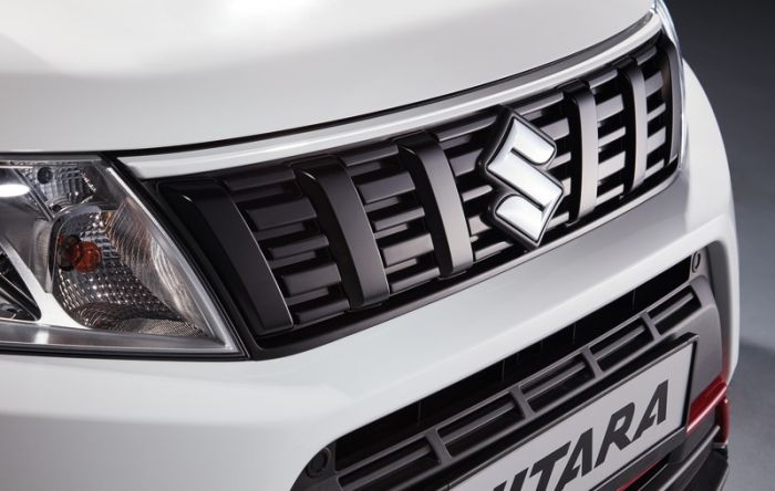 Genuine Suzuki Vitara Upper Grille Styling Line - White