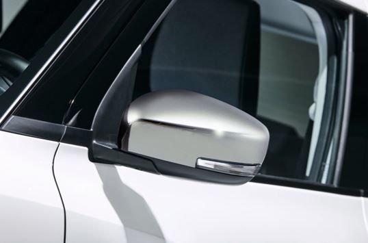 Genuine Suzuki Swift Mirror Cover Set (Without Turn Signal) - Chrome