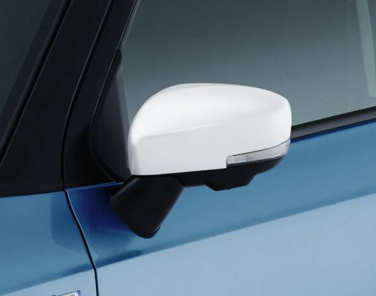 Genuine Suzuki Ignis Door Mirror Caps (With Turn Signals) In White 2017 Onwards