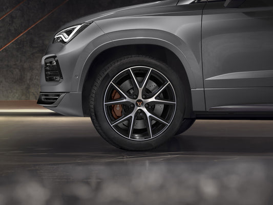 Genuine Cupra Ateca 19'' Exclusive R Alloy Wheel In Black And Silver