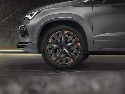 Genuine Cupra Ateca 19'' Exclusive Aero Alloy Wheel In Sport Black And Copper