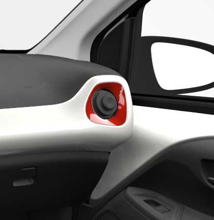 Genuine Toyota Aygo Air Vent Trim - Rh