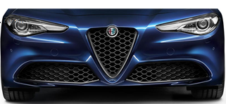 Genuine Alfa Romeo Giulia Front Grille With Carbon Fibre Insert