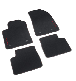 Genuine Alfa Romeo Giulietta Carpet Mats - Red Accents