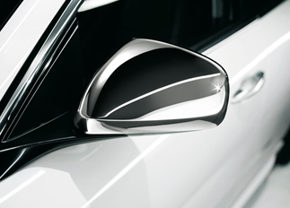 Genuine Alfa Romeo Giulietta Polished Chrome Mirror Covers