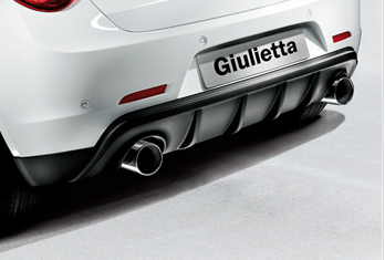 Genuine Alfa Romeo Giulietta Rear Diffuser