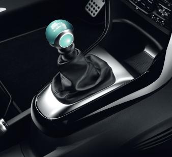 Genuine Citroen Ds3 Gear Lever Knob In Boticelli Blue And Satin Chrome Zamak