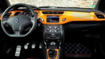 Genuine Citroen Ds3 Dashboard Trim Kit - Racing Orange (For Vehicles With Navigation System)