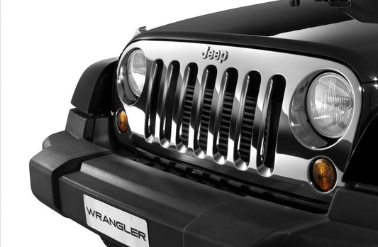 Genuine Jeep Grille Kit, Chrome - Wrangler