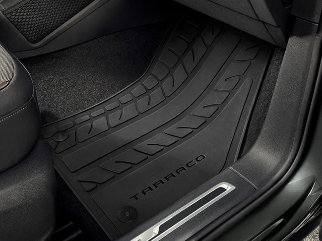Genuine Seat Tarraco Rubber Floor Mats - For 3Rd Row