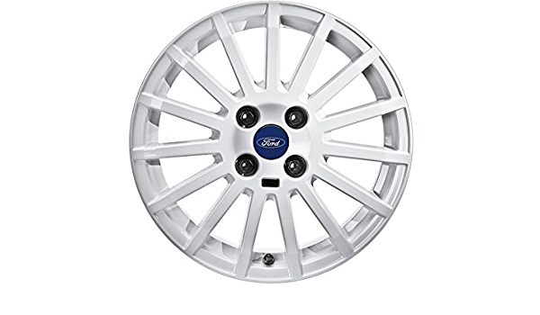 Genuine Ford Fiesta 16" 15 Spoke Rs Design Alloy Wheel - White