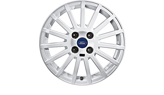 Genuine Ford Fiesta 16" 15 Spoke Rs Design Alloy Wheel - White