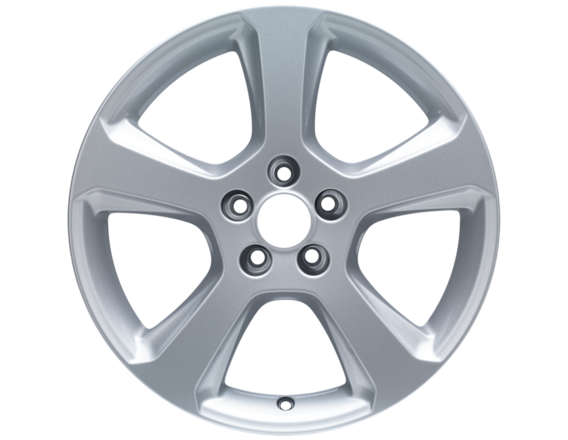 Genuine Ford Mondeo 17" 5 Spoke Single Alloy - Sparkle Silver