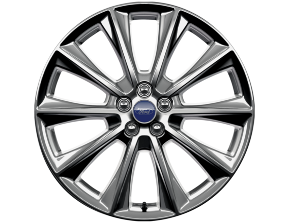 Genuine Ford Mondeo 19" 10 Spoke Single Alloy - Silver