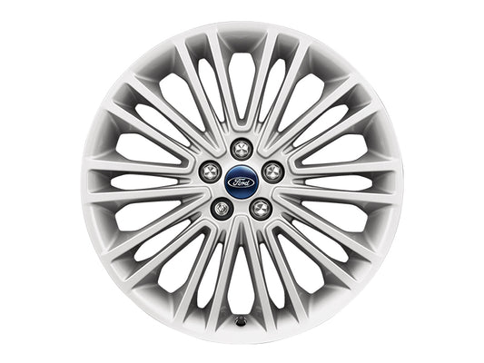 Genuine Ford S Max 19" 10X2 Spoke Single Alloy - Luster Nickel