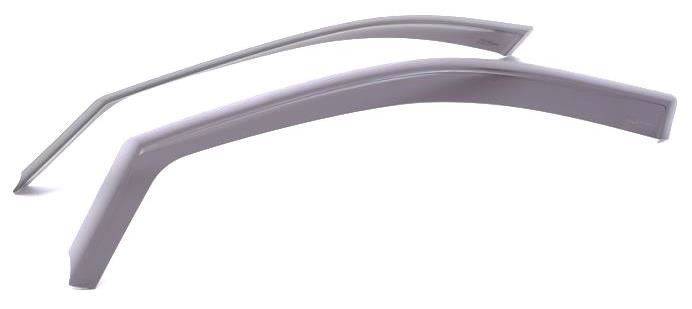 Genuine Ford Edge Front Wind Deflectors - Light Smoke