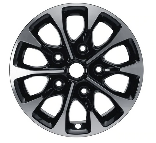 Genuine Ford Transit/Tourneo Custom 17" 10 Spoke Single Alloy - Black Machined