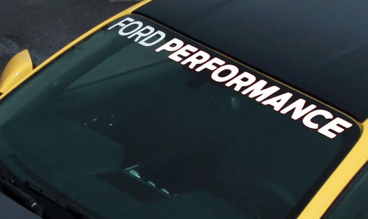 Genuine Ford Performance Windscreen Decal