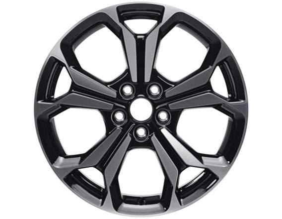 Genuine Ford Focus 18" Alloy Wheel 5 X 2 Spoke - Black Machined