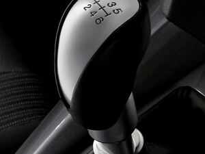 Genuine Ford Focus 6 Speed Leather & Aluminum Gear Knob