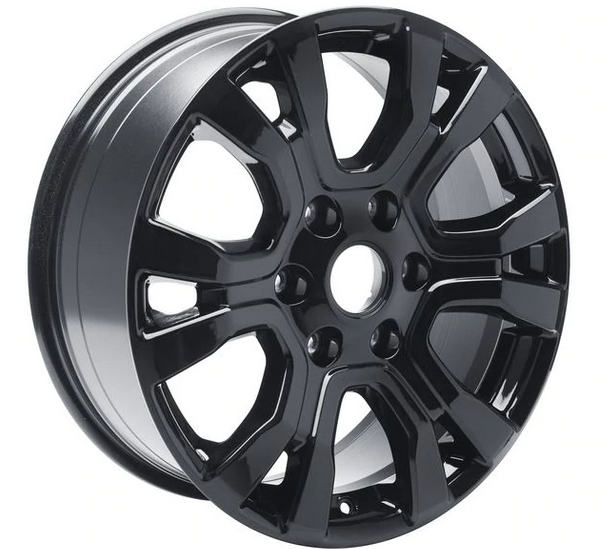 Genuine Ford Ranger 18" 6X2 Spoke Single Alloy - Panther Black