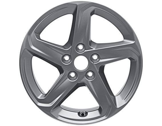 Genuine Ford Focus 16" Alloy Wheel 5 Spoke Design - Grey